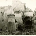 וילנה. הריסות הגטו — Vilna Ghetto ruins. באדיבות ארכיון "יד ושם"